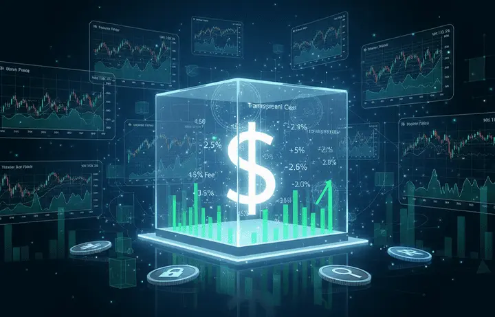 Currency shield with glowing dollar symbol